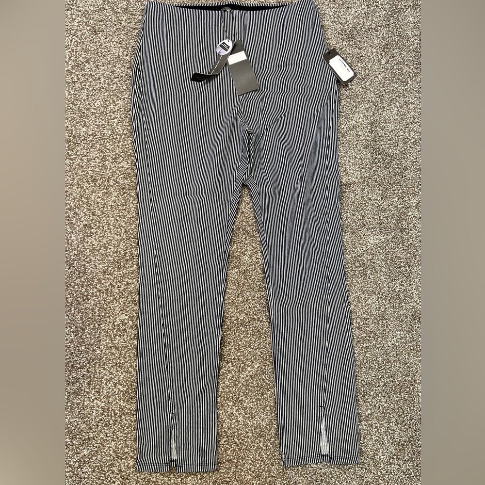 Lyses navy and white striped new with tags pants